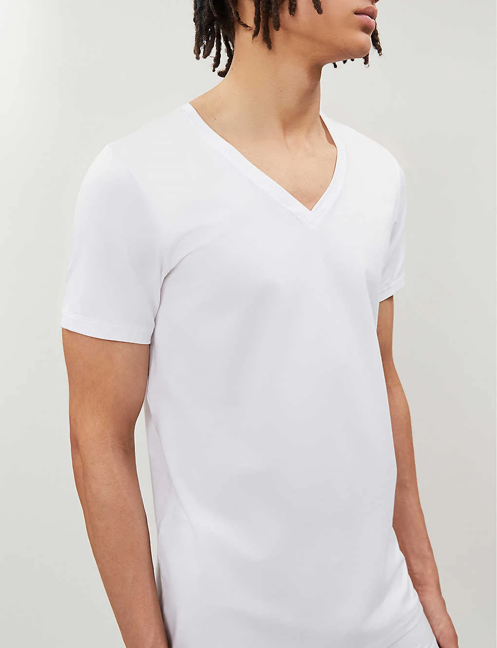 HANRO Cotton Superior Cotton-blend T-shirt 7 HANRO Cotton Superior Cotton-blend T-shirt - Image 5