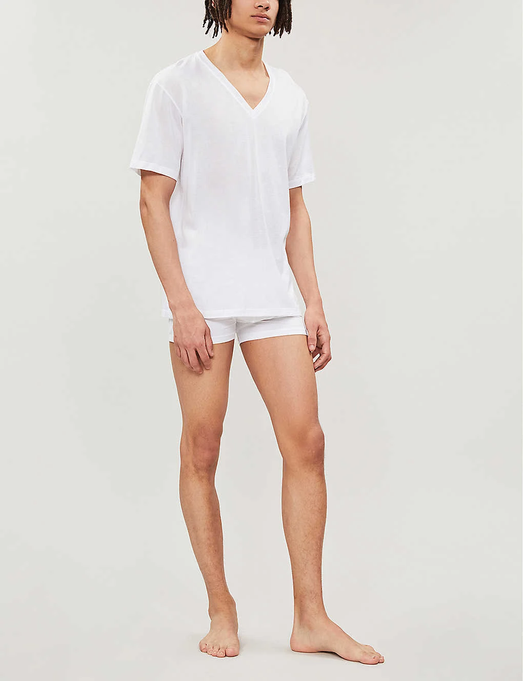 HANRO Cotton Sporty Cotton-jersey T-shirt 5 HANRO Cotton Sporty Cotton-jersey T-shirt - Image 3