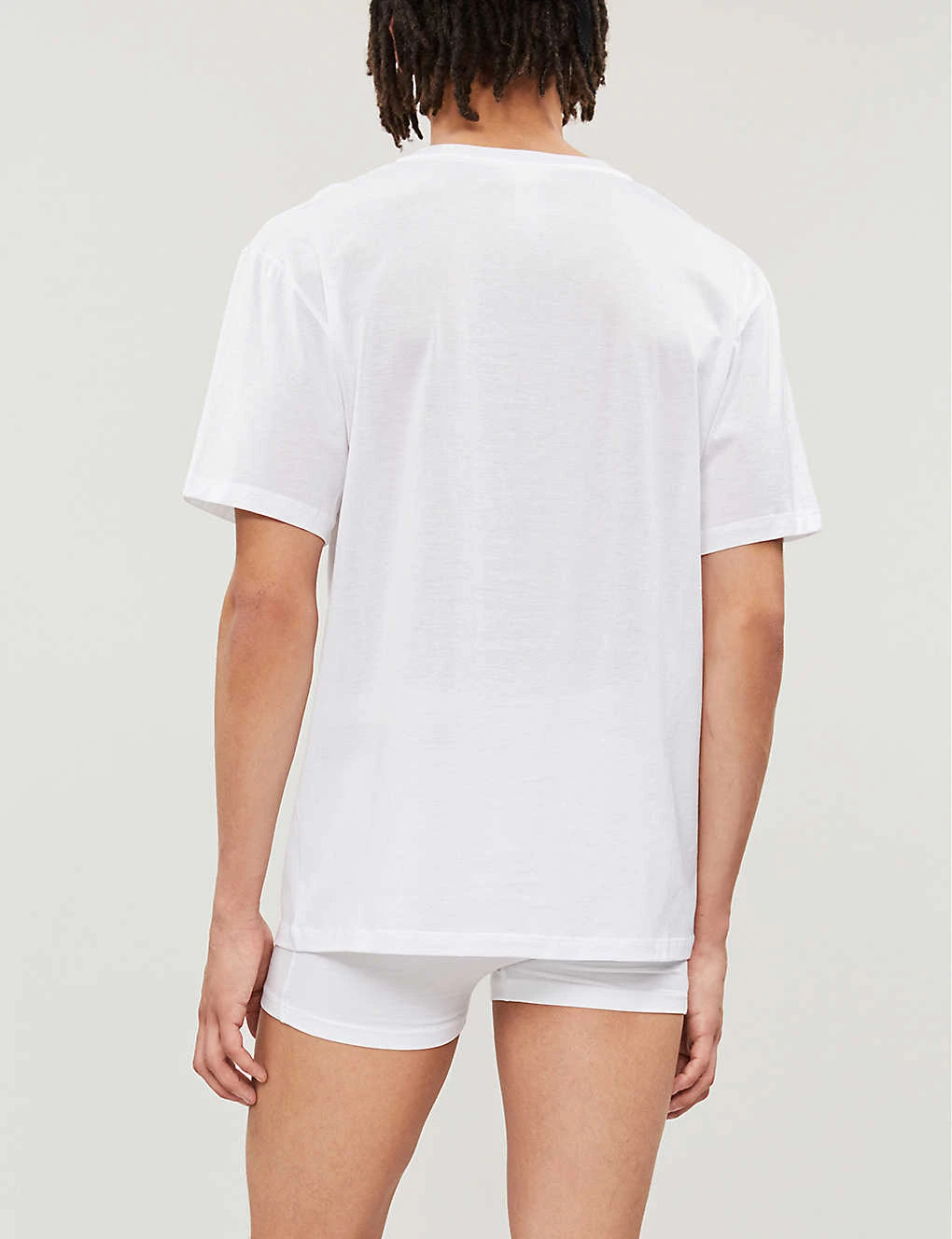 HANRO Cotton Sporty Cotton-jersey T-shirt 6 HANRO Cotton Sporty Cotton-jersey T-shirt - Image 4