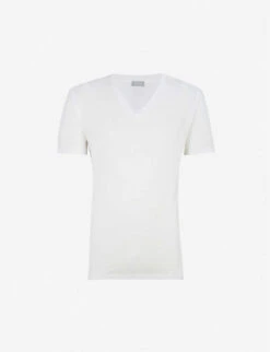 HANRO Cotton Sporty Cotton-jersey T-shirt