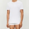 Emporio Armani Pack Of Two Crewneck Cotton-jersey T-shirts -Baker Klein Shop 102 3002168 CC72211164704710 WHITE M