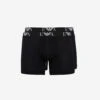 Emporio Armani Pack Of Two Logo-detail Regular-fit Stretch-cotton Boxers 1 Emporio Armani Pack Of Two Logo-detail Regular-fit Stretch-cotton Boxers -Baker Klein Shop 102 3004825 CC71511128407320 BLACK ALT10