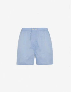 Amalfi Batiste Relaxed-fit Cotton Woven Boxer Shorts
