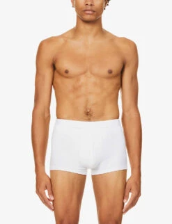 Regular-fit Modal Trunks 9 Regular-fit Modal Trunks -Baker Klein Shop 102 89001966 8567ALEX001WHI WHITE ALT02
