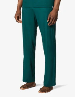 Basel Stretch-jersey Casual Trousers -Baker Klein Shop 1037 89001966 3558BASE003GRE FORESTGREEN ALT02