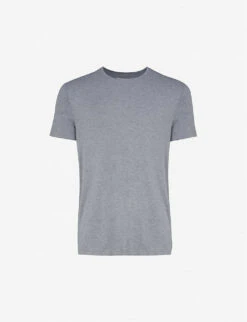 Basel Crewneck Stretch-modal T-shirt