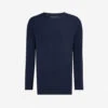Basel Long-sleeved Stretch-cotton Top -Baker Klein Shop 107 89001966 3083BASE001DEN BLUE ALT10