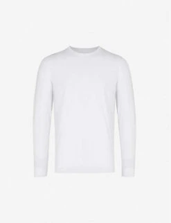 Basel Long-sleeved Stretch-modal T-shirt