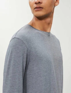 Marlowe Stretch-jersey Top -Baker Klein Shop 107 89001966 3083MARL001CHA CHARCOAL ALT03