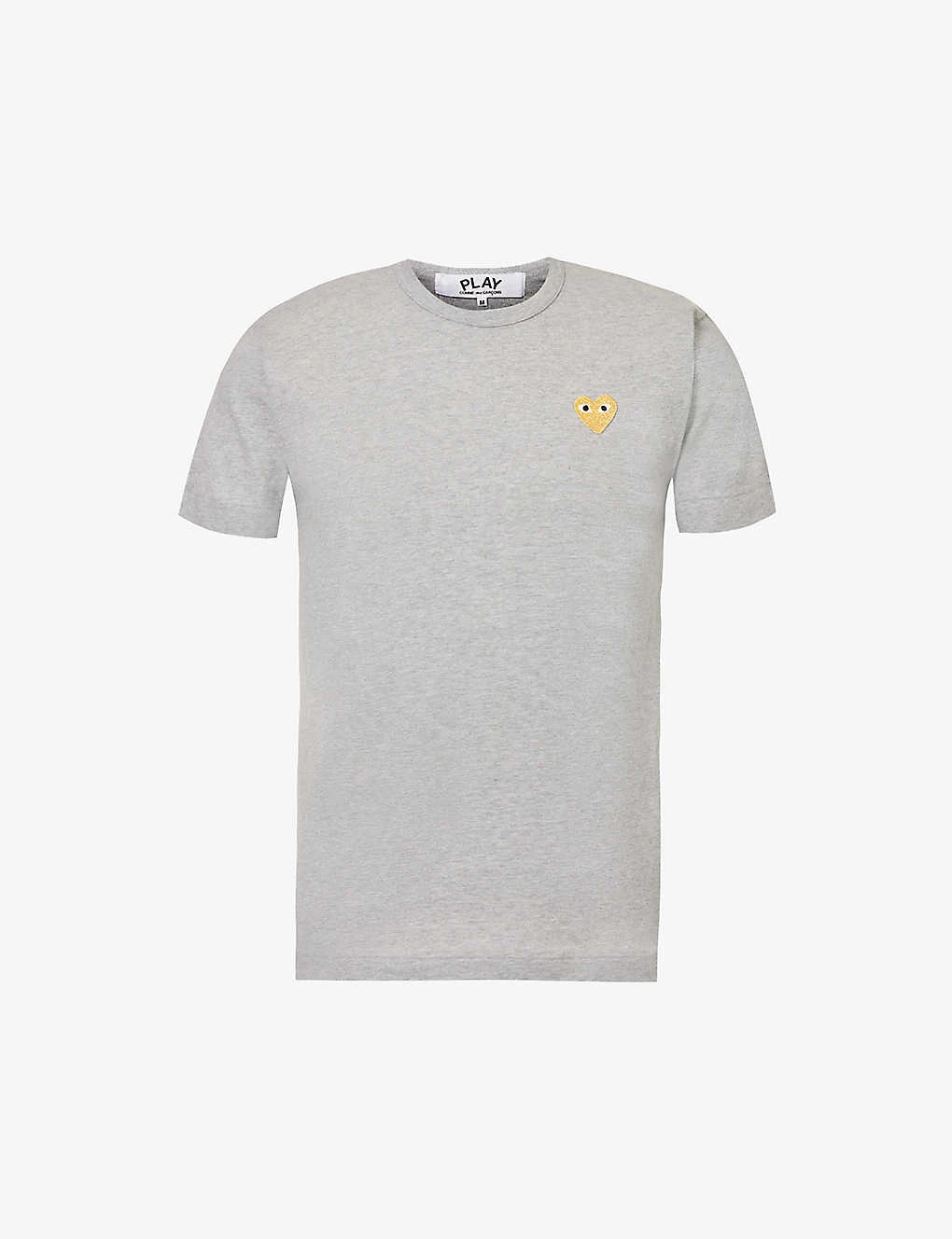 Comme Des Garçons Play Logo-embroidery Cotton-jersey T-shirt 3 Comme Des Garçons Play Logo-embroidery Cotton-jersey T-shirt - Image 2