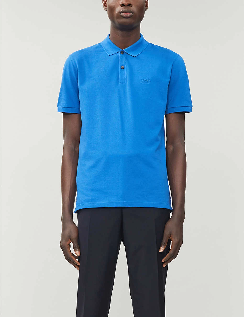 Boss Logo-embroidered Cotton-piqué Polo Shirt 4 Boss Logo-embroidered Cotton-piqué Polo Shirt - Image 2