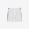 Sunspel Q82 Loose-fit Superfine Cotton Boxers -Baker Klein Shop R00053591 WHITE ALT10