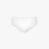 HANRO Natural Function Stretch-jersey Briefs -Baker Klein Shop R00103164 WHITE ALT10