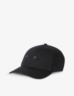 THE KOOPLES Brand-print Cotton Baseball Cap
