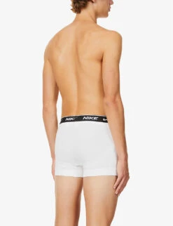Nike Pack Of Three Everyday Stretch-cotton Jersey Trunks -Baker Klein Shop R03652205 WHITEGREYBLK ALT02
