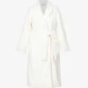 Étoile Self-tie Cotton-blend Robe -Baker Klein Shop R03718621 NACRE M