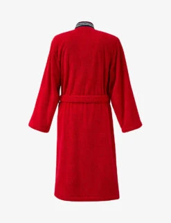 Lacoste Club Organic Cotton Bathrobe -Baker Klein Shop R03745469 ROUGE ALT02