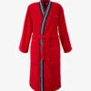Lacoste Club Organic Cotton Bathrobe -Baker Klein Shop R03745469 ROUGE M