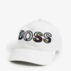 Boss Brand-embroidered Cotton-canvas Cap -Baker Klein Shop R03788680 WHITE M