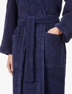 Etoile Organic Cotton-blend Bathrobe -Baker Klein Shop R03818579 MARINE ALT04