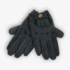 Delta Leather Driving Gloves -Baker Klein Shop R03830571 BRITISHRACINGGREEN M