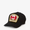 DSQUARED2 Canadian Flag-appliqué Cotton Baseball Cap