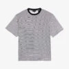 Ted Baker Aegean Striped Cotton T-shirt -Baker Klein Shop R03971467 WHITE M