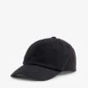 Acne Studios Brand-embroidered Six-panel Cotton-twill Cap -Baker Klein Shop R03972905 BLACK M