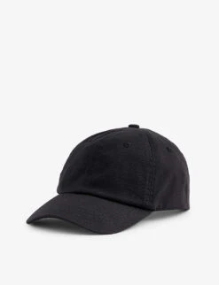 Acne Studios Brand-embroidered Six-panel Cotton-twill Cap
