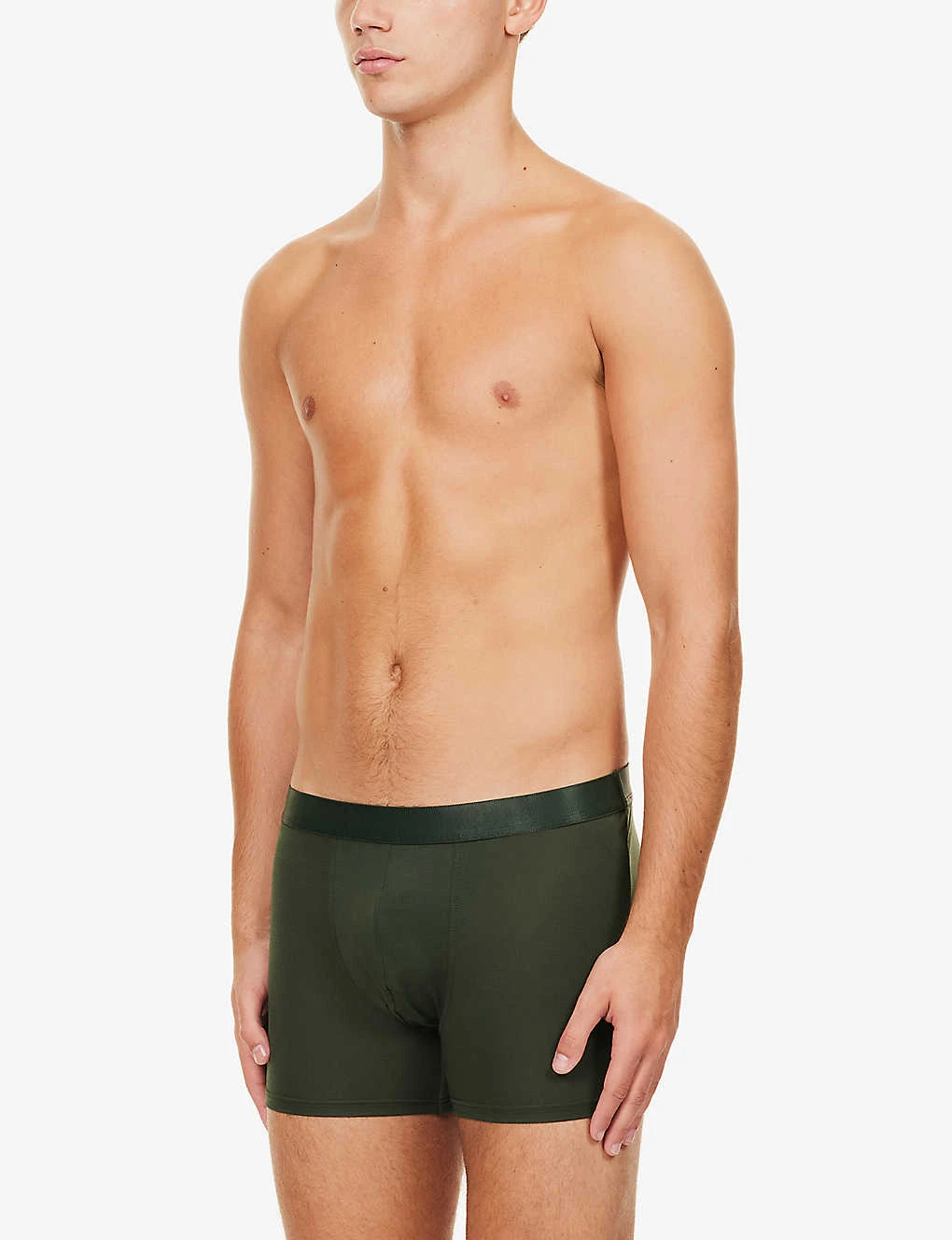 Mid-rise Stretch-cotton Boxer Trunks 4 Mid-rise Stretch-cotton Boxer Trunks - Image 2