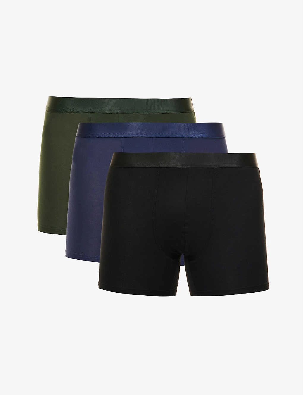 Mid-rise Stretch-jersey Boxer Briefs Pack Of Three 3 Mid-rise Stretch-jersey Boxer Briefs Pack Of Three