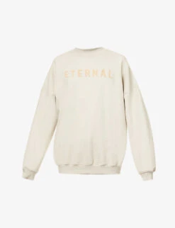 Fear Of God Eternal Brand-print Relaxed-fit Cotton-jersey Sweatshirt
