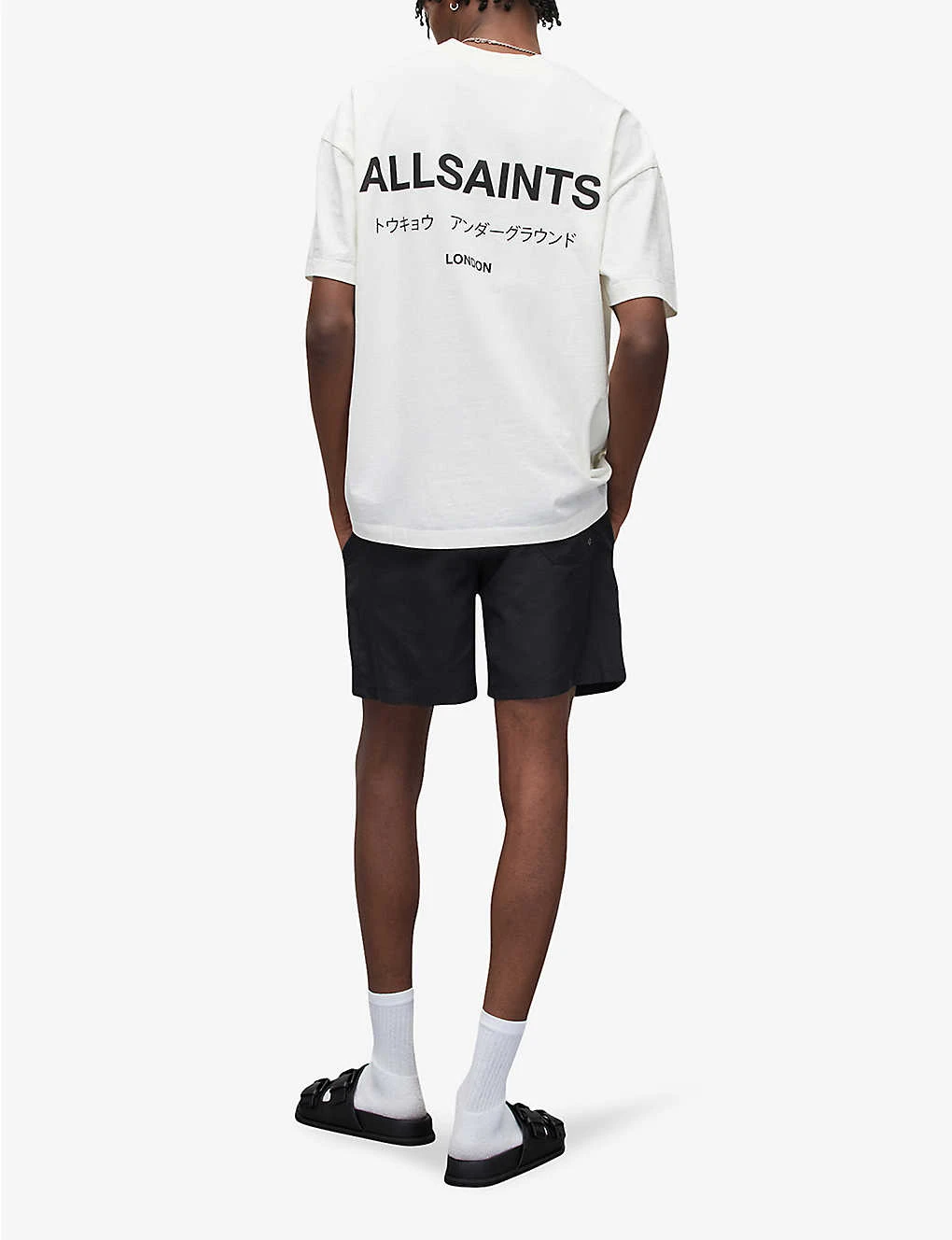 AllSaints Logo-print Swim Shorts 5 AllSaints Logo-print Swim Shorts - Image 4