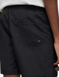 AllSaints Logo-print Swim Shorts 12 AllSaints Logo-print Swim Shorts -Baker Klein Shop R04081346 JETBLACK ALT05