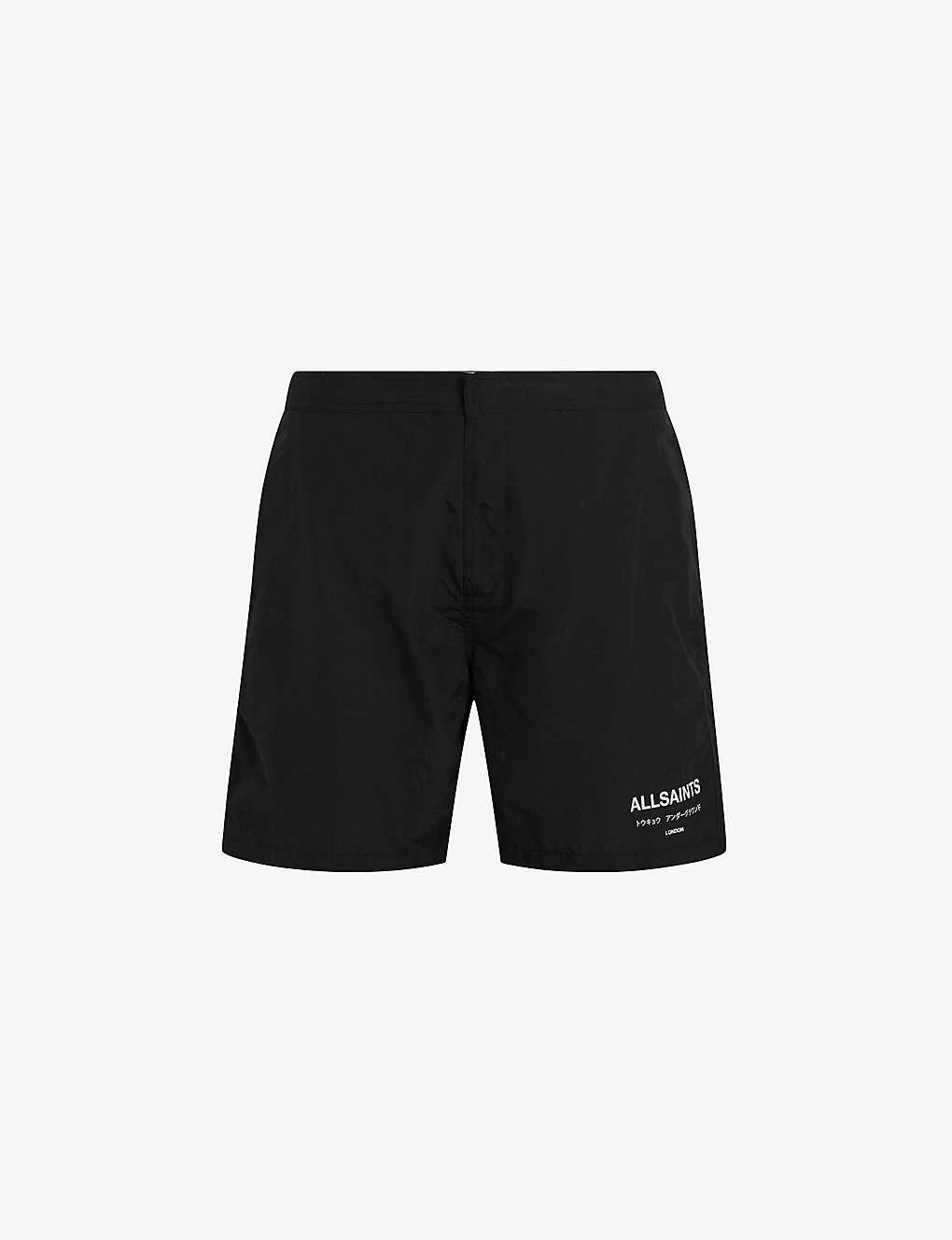AllSaints Logo-print Swim Shorts 2 AllSaints Logo-print Swim Shorts