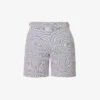 ORLEBAR BROWN Bulldog Geometric-print Mid-rise Swim Shorts