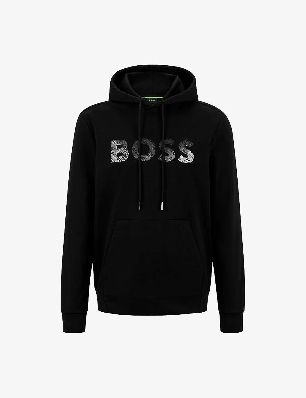 Boss Logo-print Relaxed-fit Cotton-blend Hoody 3 Boss Logo-print Relaxed-fit Cotton-blend Hoody