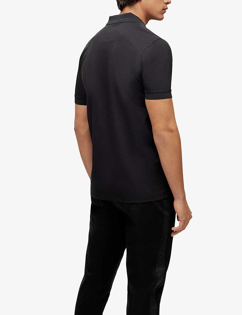 Athleisure Logo-embossed Cotton Polo Shirt 6 Athleisure Logo-embossed Cotton Polo Shirt - Image 4