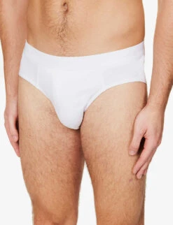 Falke Tonal Waistband Pack Of Two Stretch-cotton Briefs -Baker Klein Shop R04086475 WHITE ALT04