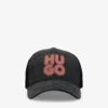 Hugo Graffiti-logo Cotton Baseball Cap -Baker Klein Shop R04093664 BLACK M