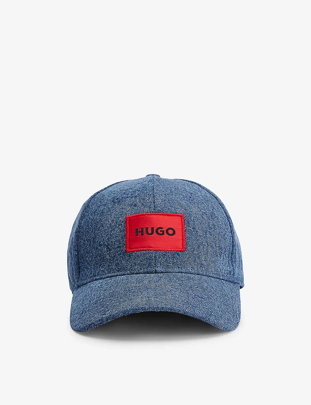 Hugo Logo-woven Label Denim Cap 4 Hugo Logo-woven Label Denim Cap - Image 2