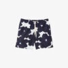 Sandro Flower-print Drawstring-waistband Swim Shorts