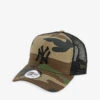 NEW ERA New York Yankees Camouflage Cotton And Mesh Trucker Cap -Baker Klein Shop R04107117 MULTI M
