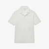 Reiss Caicos Short-sleeved Chest-pocket Towelling Polo Shirt