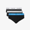 Calvin Klein Logo-print Pack Of Three Stretch-cotton Briefs 2 Calvin Klein Logo-print Pack Of Three Stretch-cotton Briefs -Baker Klein Shop R04117821 MULTI M