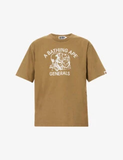 Graphic-print Relaxed-fit Cotton-jersey T-shirt