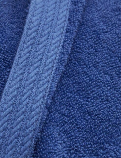 Ralph Lauren Home Player Logo-embroidered Cotton Bathrobe -Baker Klein Shop R04120168 IRISBLUE ALT03