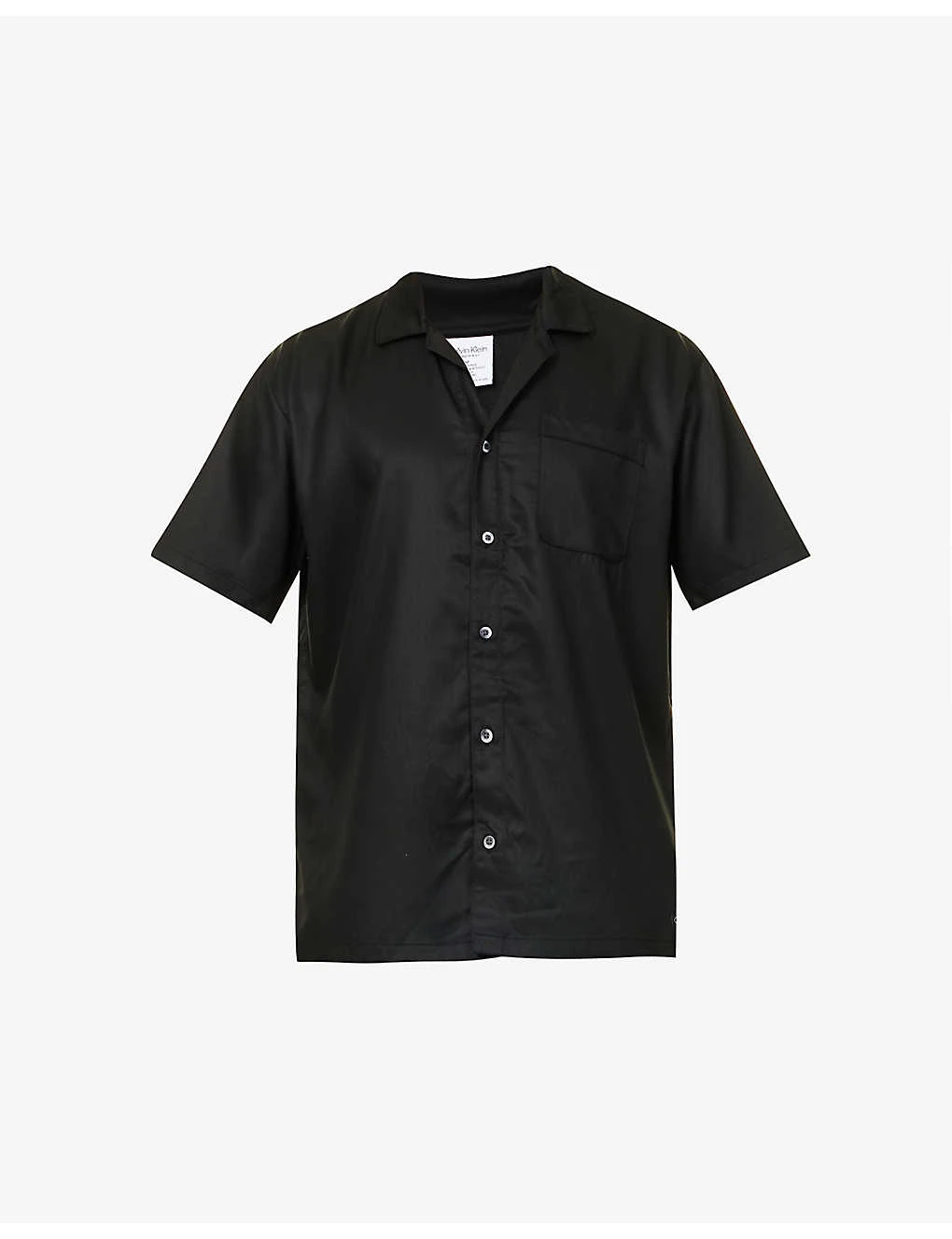 Calvin Klein Patch-pocket Short-sleeved Woven Shirt 3 Calvin Klein Patch-pocket Short-sleeved Woven Shirt