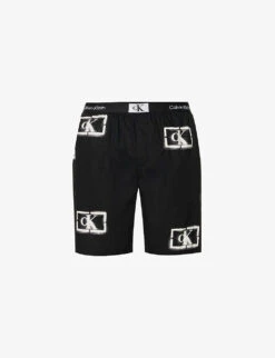 Calvin Klein 1996 Logo-print Organic-cotton Pyjama Shorts