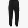 Stone Island Pocket Badge Tapered-leg Cotton-jersey Jogging Bottoms